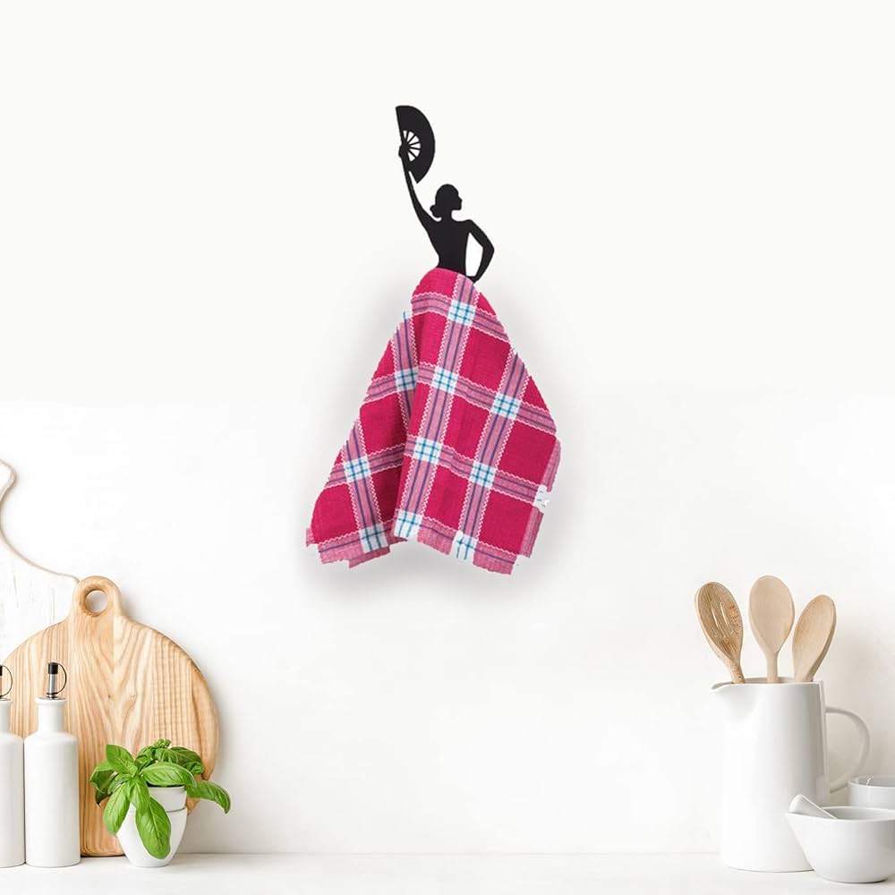 Flamenco Dancer Kitchen Towel Holder
