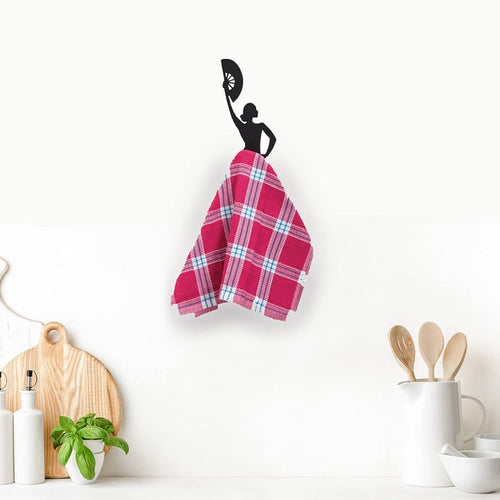 Flamenco Dancer Kitchen Towel Holder