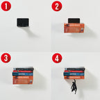 Supershelf Metal Floating Bookshelf