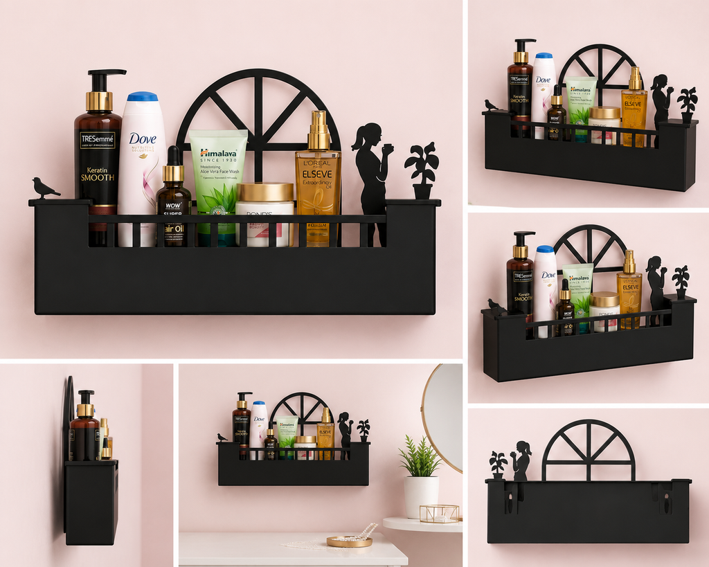 Metal Balcony Wall Organizer