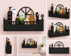 Metal Balcony Wall Organizer