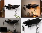 HeroShelf Flying Superman Wall Organizer