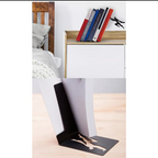 Heavy Duty Metal Hidden Bookends - Book & Hero