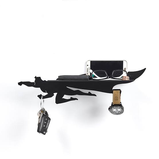 HeroShelf Flying Superman Wall Organizer